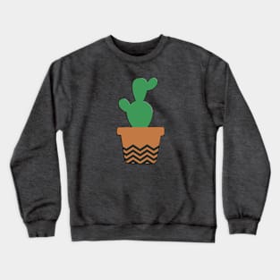 Cactus Pot Crewneck Sweatshirt